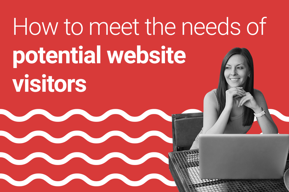 How to meet the needs of potential website visitors