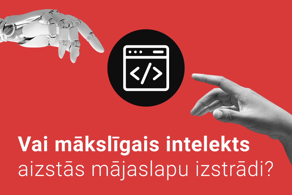 Vai mākslīgais intelekts aizstās mājaslapu izstrādi?