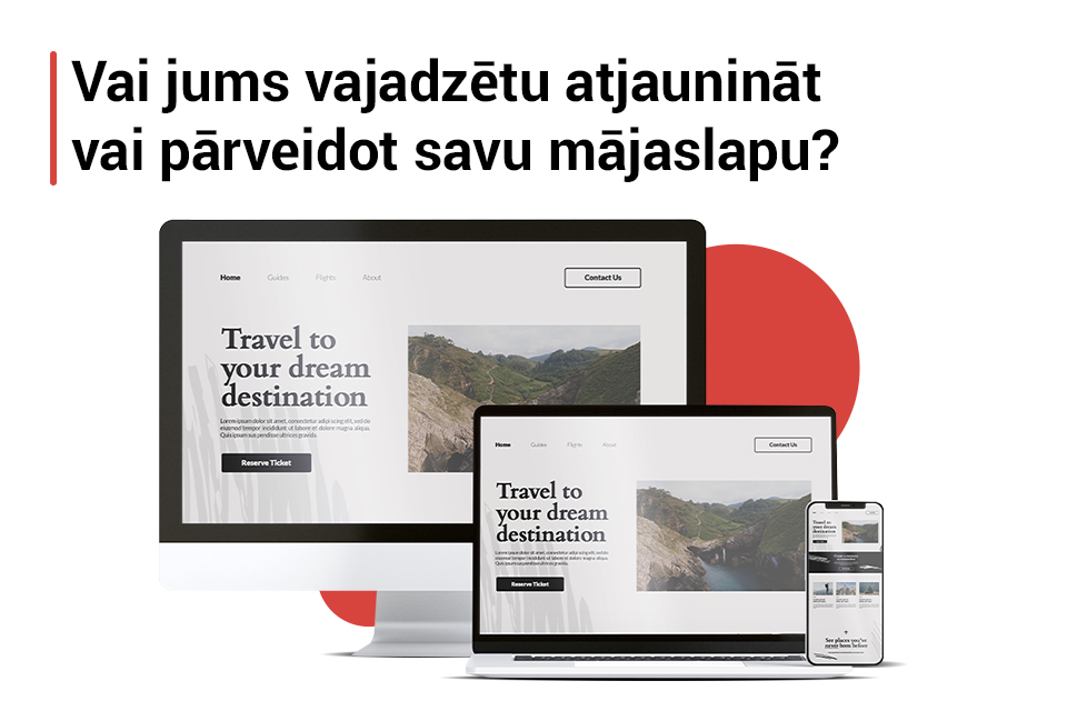 Vai jums vajadzētu atjaunināt vai pārveidot savu mājaslapu?